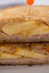 Provolone and Apple Grilled Cheese Sandwich