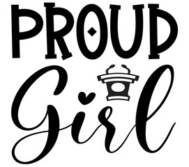 Obraz premium Proud Girl #2, Graduation SVG Bundle, Graduation T-Shirt Bundle, Graduation SVG, SVG