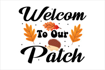Autumn Fall T Shirt Design