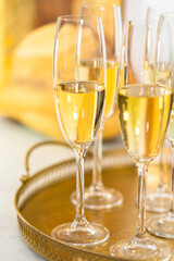 Champagne glasses
