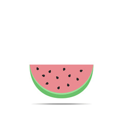 watermelon icon illustration