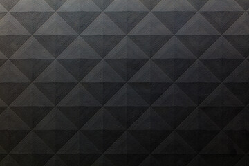 black geometric textured background