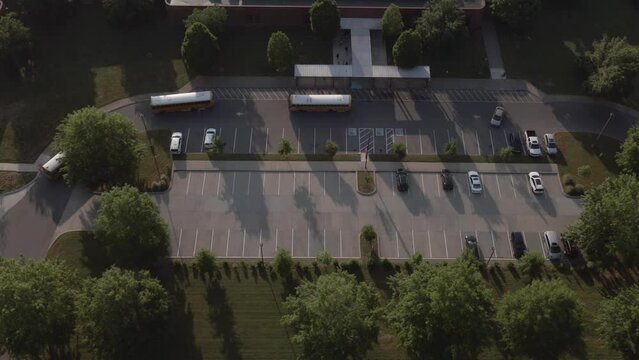 Overhead of school during dropoff