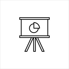 blackboard icon vector illustration on white background illustration