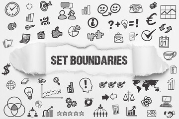 set boundaries	