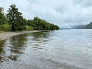 Lake Ullswater on an Autumn day