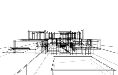 3d model of a building