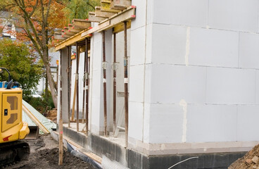 Baustelle Hausbau 1