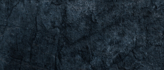 Abstract dark blue grunge texture background, scratched and grainy old wall texture, dark blue texture for construction, decoration, cover, card, flyer and design.