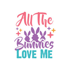 Easter Day Quotes and lettering vector T-shirt design