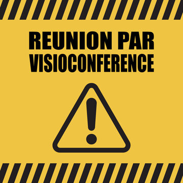 Logo r&eacute;union par visioconf&eacute;rence.