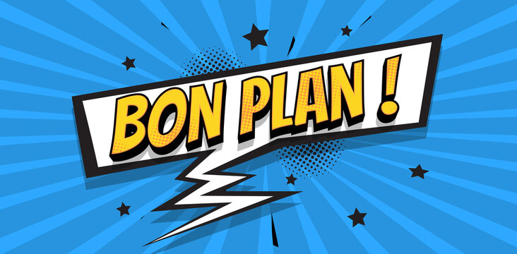 bon plan ! bulle bd bleue