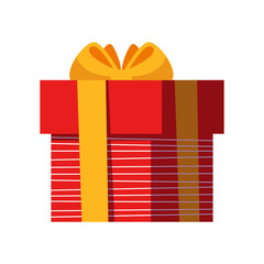 gift in red gift box