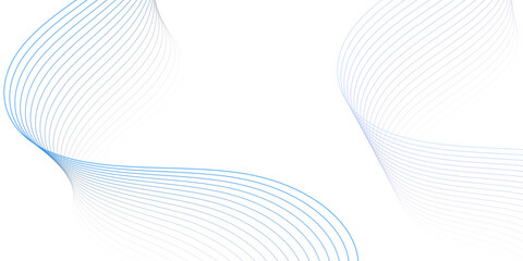 Fototapeta premium Abstract wave lines dynamic flowing colorful light isolated background. illustration design element in concept of music, party, technology, modern, wallpaper, business card, banner, flyers, etc