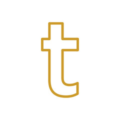 Obraz premium Lowercase Alphabet symbol, ABC design vector illustration.