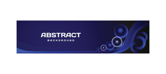 Fototapeta premium Abstract art banner template design background