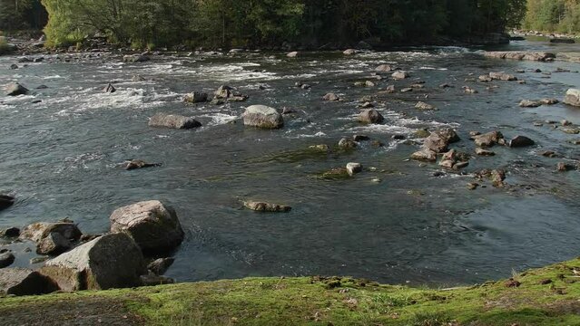 Siikakoski rapids in Kotka, Finland.