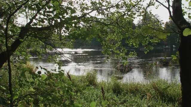 Siikakoski rapids in Kotka, Finland.