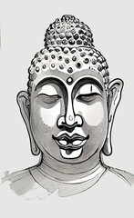 Buddha Art for meditation and pray
