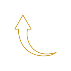 Arrow cursor pointer icon vector design illustration.