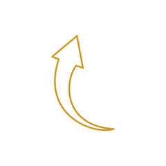 Arrow cursor pointer icon vector design illustration.