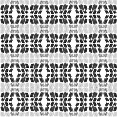 Obraz premium black and white seamless pattern