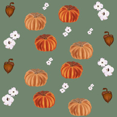 halloween seamless background