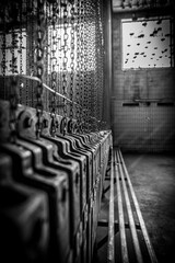 old steel cassettes in mining
