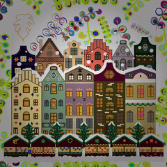 Naklejka premium interesting super cute abstract and nice picture