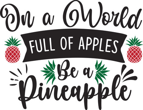 Pineapple Svg Design