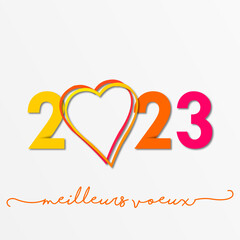 2023 - Meilleurs vœux - Bonne année