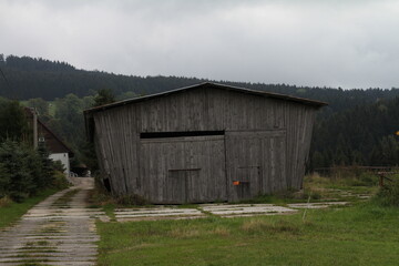 old barn in the countryside