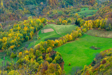 landscape in the countryside