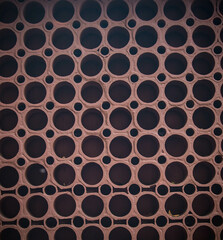 background with round holes