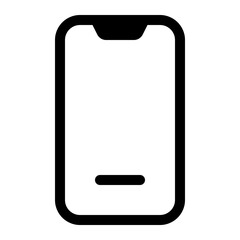 mobile notch icon