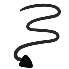 doodle arrow hand drawn