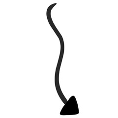 doodle arrow hand drawn