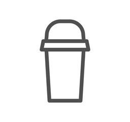Drink related icon outline and linear vector.
