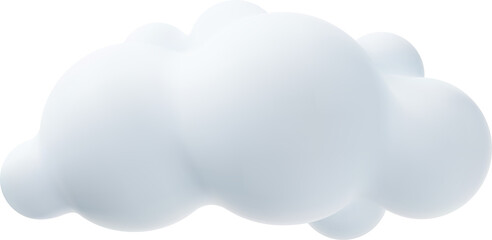 3d white clouds