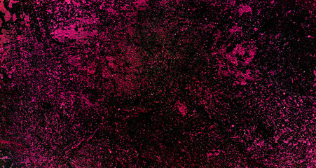 Fototapeta premium Czarny kamień z różowym wzorem