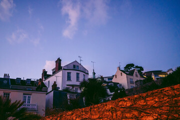 Beautiful house on the coast of Jersey Island in UK, Channel Islands