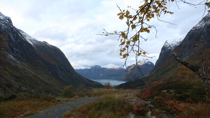 Obraz premium Lanschaftsidyll in Norwegen