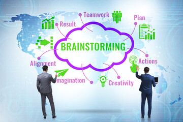 Brainstorming concept as a solution tool