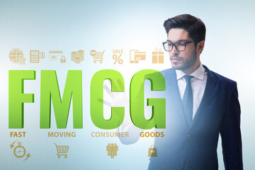 FMCG concept - fast moving consumer goods