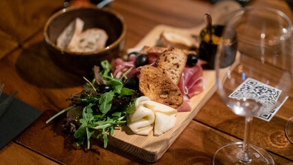 restaurant food dinner appetizer