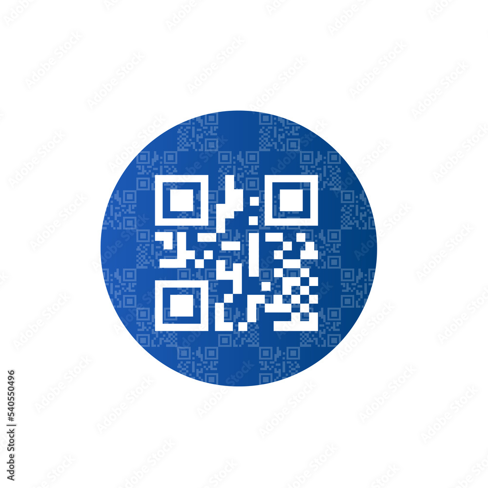 Poster qr code for smartphone. scan me with icon . qr code for payment. vector illustration