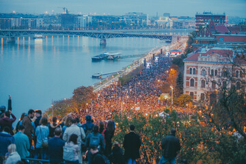 Obraz premium 23. October 2022. Budapest