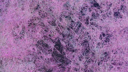 3d visualization a ball of threads abstraction