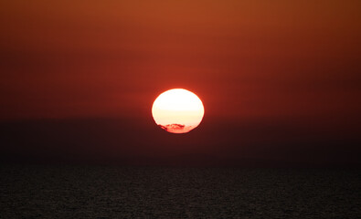 Sonnenuntergang am Meer
