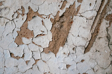Détail de vieux mur décrép